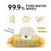 Baby moby ผ้าเปียกสูตรน้ำบริสุทธิ์ 99.9% บรรจุ 20 แผ่น